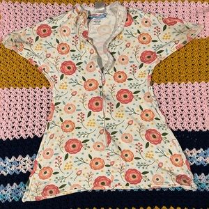 Zipadee-Zip Sleep Sack/Transition Swaddle- Floral Print